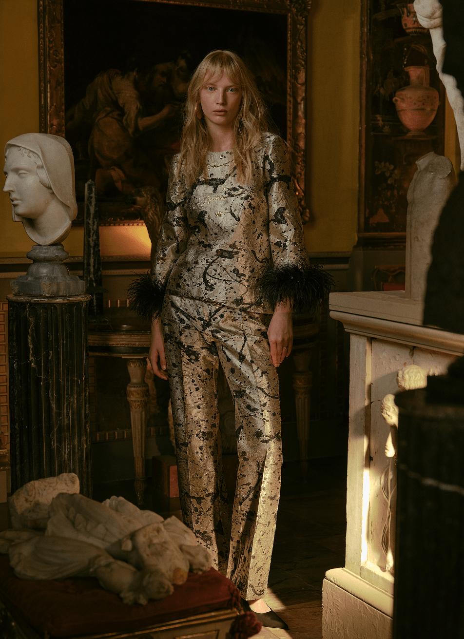 Jacquard e Brocado