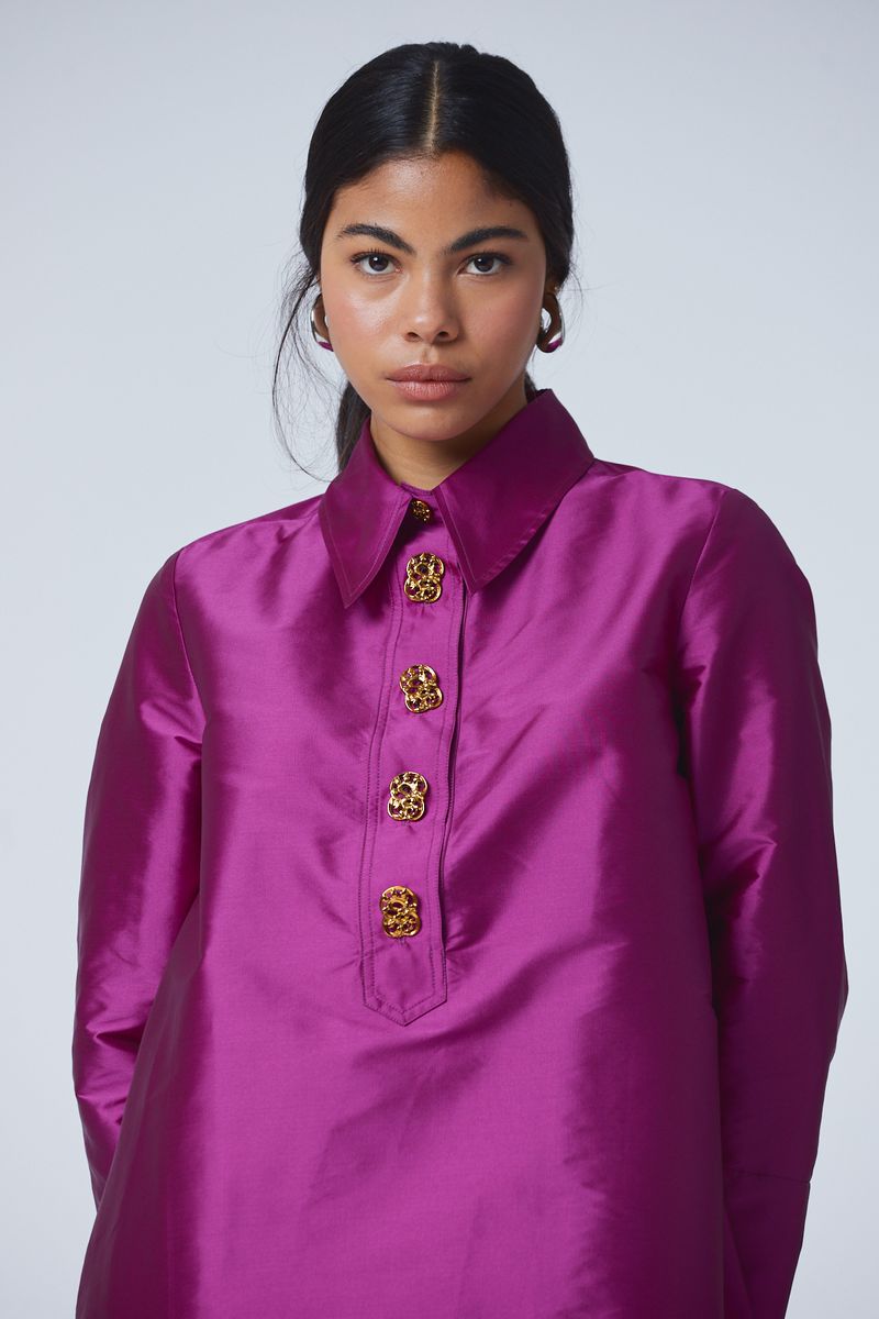 VESTIDO BOTÕES LIRIA