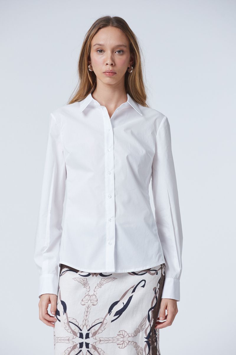CAMISA MIRABELA ACINTURADA