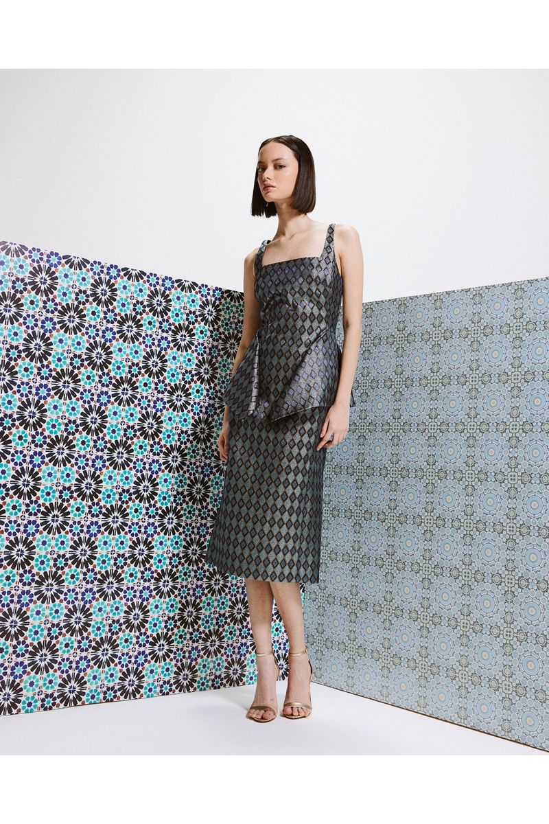 VESTIDO MIDI AURORA
