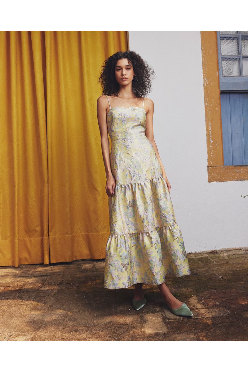 VESTIDO MIDI LILAH
