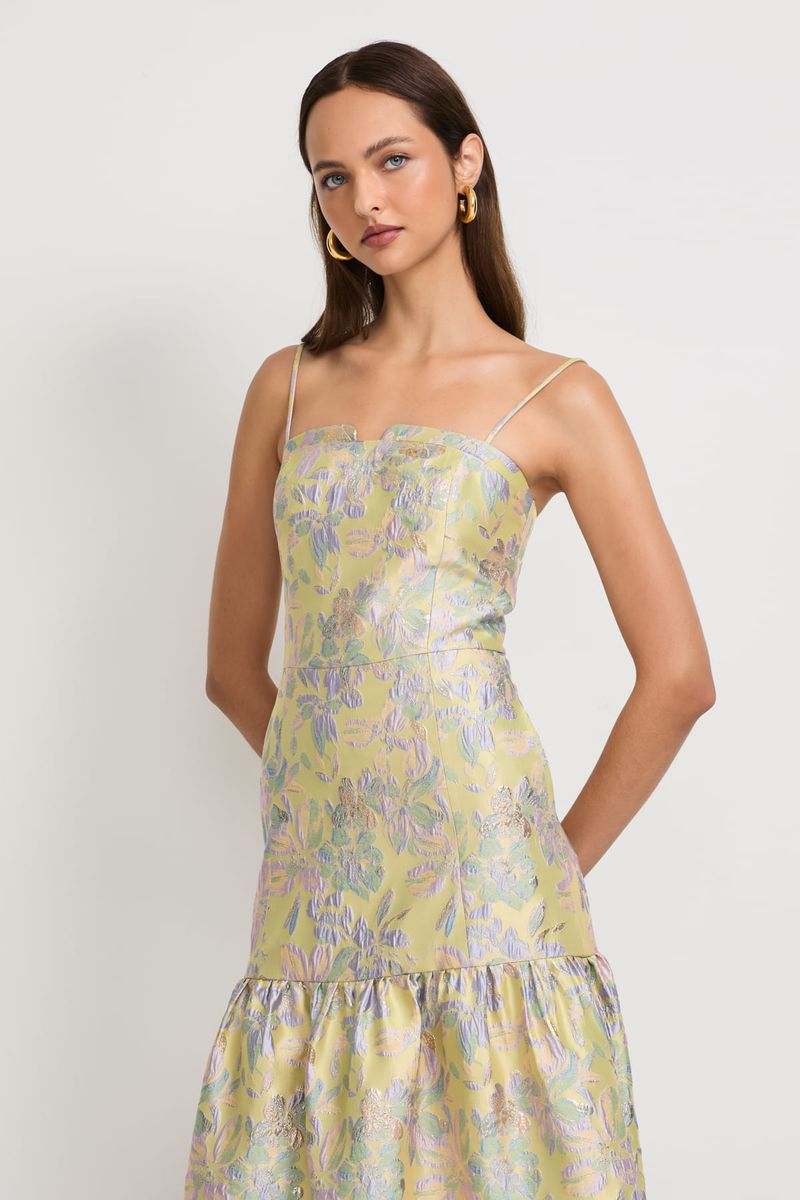 VESTIDO MIDI LILAH