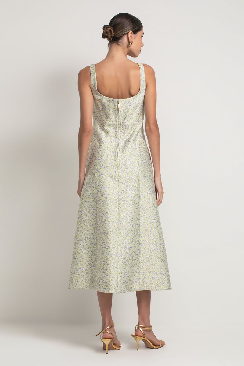 VESTIDO MIDI ALÇAS ISIS